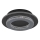 Globo - LED taklampa 12W/230V 3000/4000/6500K Ø20 cm antracit