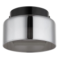 Globo - LED taklampa 1xGX53/6W/230V diameter 13 cm rökig/svart