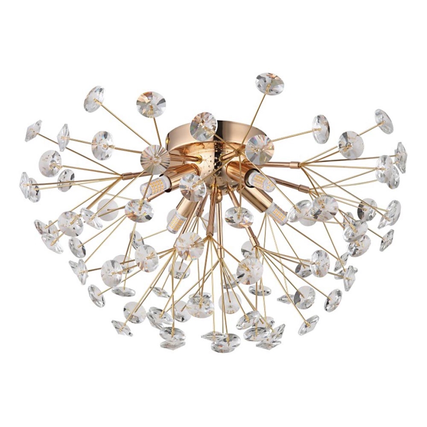 Globo - LED taklampa 4xG9/3,5W/230V diameter 45 cm guld