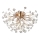 Globo - LED taklampa 4xG9/3,5W/230V diameter 45 cm guld