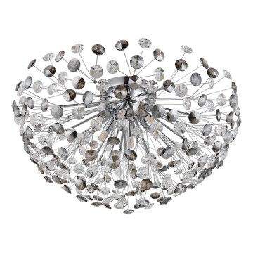 Globo - LED taklampa 6xG9/3,5W/230V diameter 60 cm skinande krom