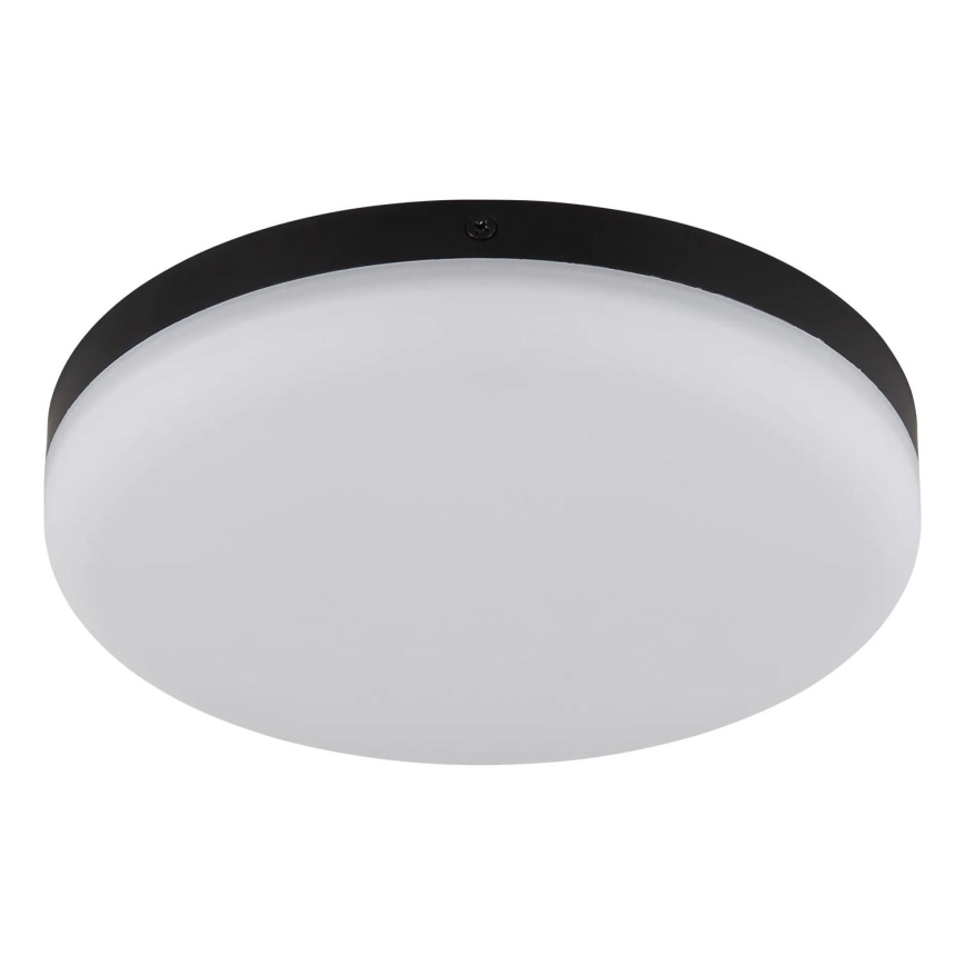 Globo - LED taklampa LED/12W/230V 4000K diameter 22 cm svart