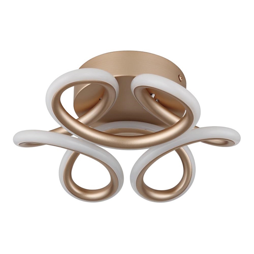 Globo - LED Taklampa LED/24W/230V 2700/4000/6000K Ø 26 cm guld