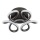 Globo - LED Taklampa LED/24W/230V 2700/4000/6000K Ø 26 cm svart