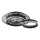 Globo - LED taklampa LED/24W/230V 3000K 40x50,5 cm svart/skinande krom