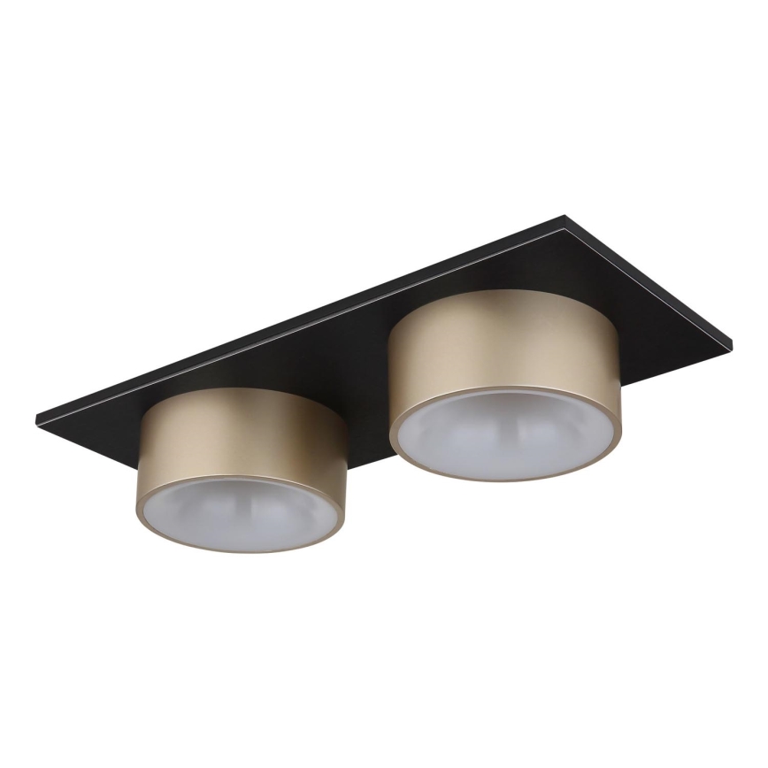 Globo - LED taklampa LED/24W/230V 3000K 46x20 cm mässing