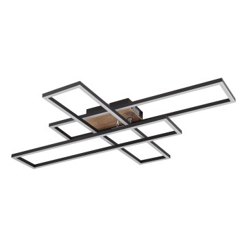 Globo - LED taklampa LED/40W/230V 3000K 60x80 cm svart