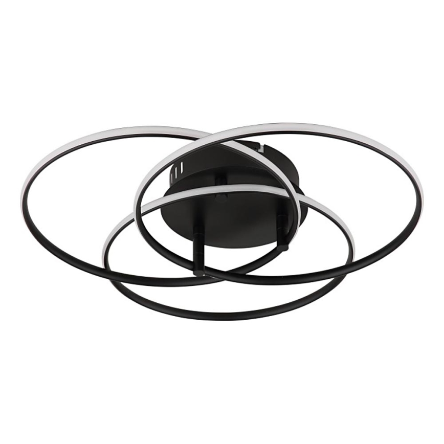 Globo - LED taklampa LED/40W/230V 4000K diameter 45,6 cm svart
