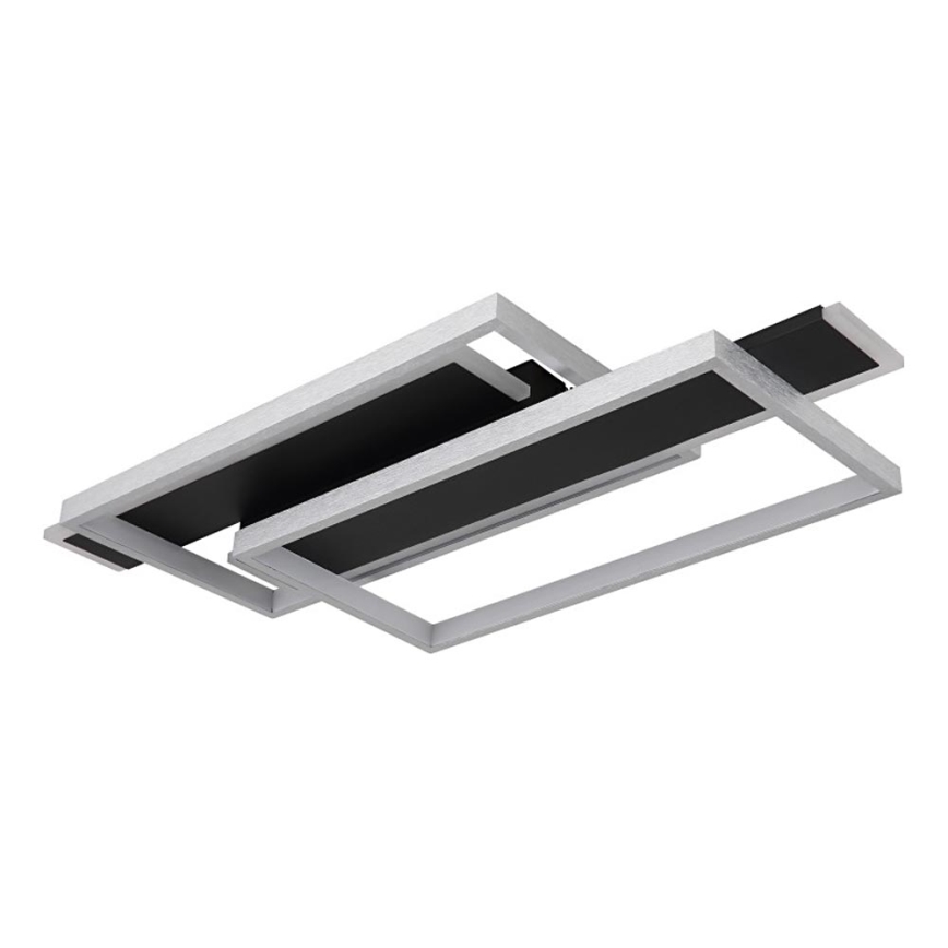 Globo - LED taklampa LED/40W/230V 62x27 cm matt krom/svart