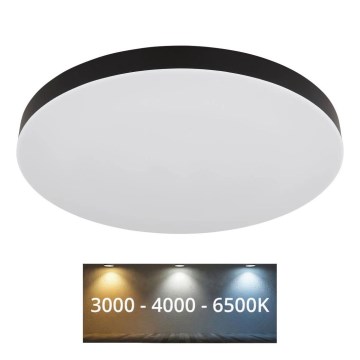 Globo - LED taklampa LED/50W/230V 3000K/4000K/6500K diameter 50 cm svart
