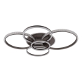 Globo - LED taklampa LED/70W/230V 3000K 88x110 cm antracit