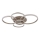 Globo - LED taklampa LED/70W/230V 3000K 88x110 cm beige