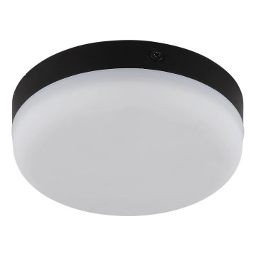 Globo - LED taklampa LED/8W/230V 4000K diameter 12 cm svart
