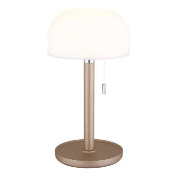 Globo - LED Uppladdningsbar bordslampa LED/1,5W/3,7V 3000/4200/6000K 1800mAh brun