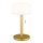 Globo - LED Uppladdningsbar bordslampa LED/1,5W/3,7V 3000/4200/6000K 1800mAh mässing