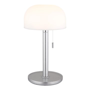 Globo - LED Uppladdningsbar bordslampa LED/1,5W/3,7V 3000/4200/6000K 1800mAh silver