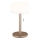 Globo - LED Uppladdningsbar skrivbordslampa LED/1,5W/3,7V 3000/4200/6000K 1800mAh brun