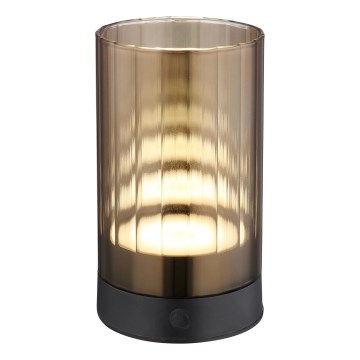 Globo - LED Utomhus ljusreglerad uppladdningsbar beröring bordslampa LED/2W/3,7V 2700/4000/6500K 1200mAh IP44 brun