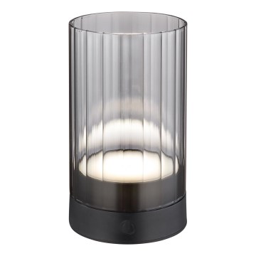 Globo - LED Utomhus ljusreglerad uppladdningsbar beröring bordslampa LED/2W/3,7V 2700/4000/6500K 1200mAh IP44 grå