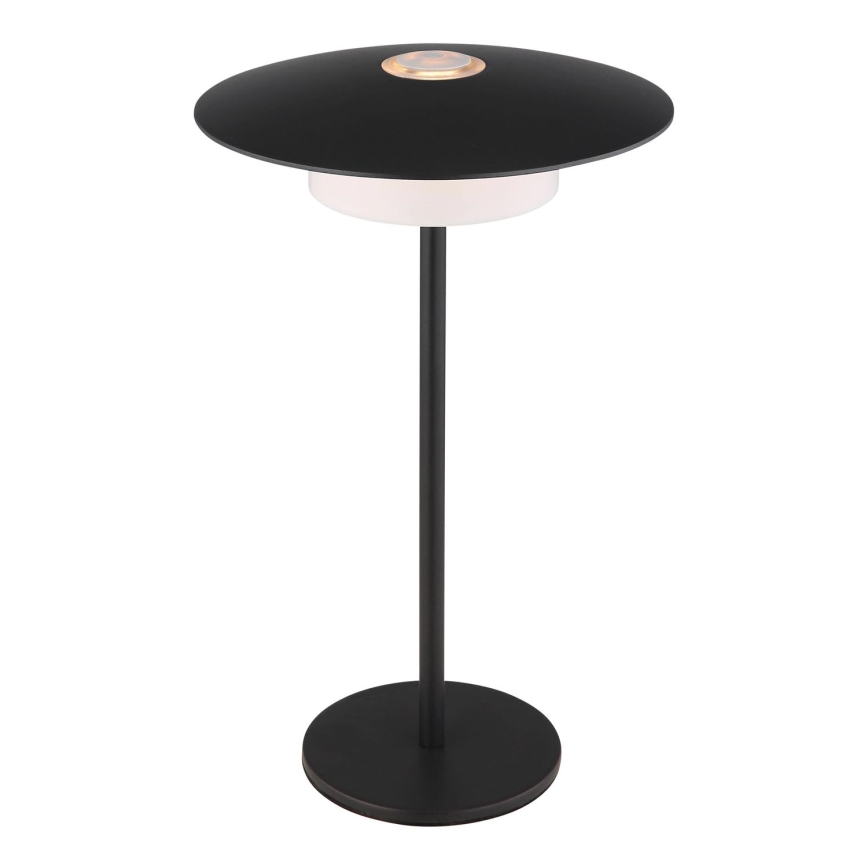 Globo - LED Utomhus uppladdningsbar beröring bordslampa LED/3W/3,7V 1800/2700/3000K IP44 1800 mAh svart