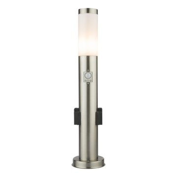 Globo - LED Utomhuslampa med sensor och 2 sockets LED/9W/230V 60 cm IP44