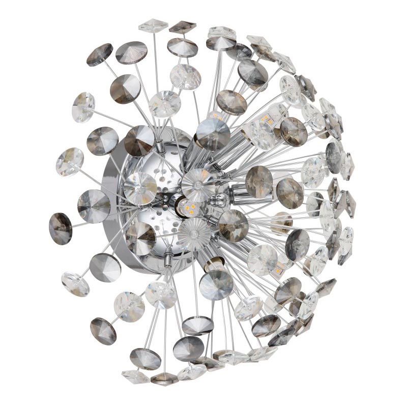 Globo - LED väggbelysning 6xG9/3,5W/230V skinande krom