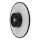 Globo - LED vägglampa för utomhusbruk LED/15W/230V 3000/4000/6000K diameter 25,2 cm IP44 svart