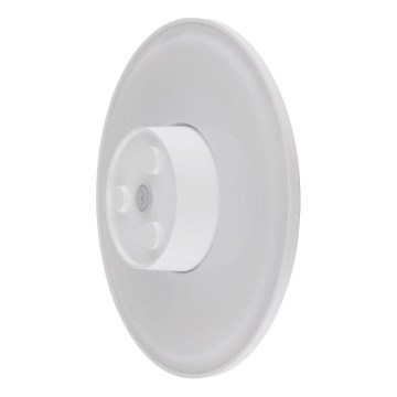 Globo - LED vägglampa för utomhusbruk LED/15W/230V 3000/4000/6000K diameter 25,2 cm IP44 vit