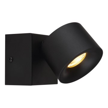 Globo - LED väggspotlight LED/6W/230V svart