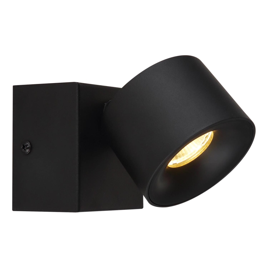 Globo - LED väggspotlight LED/6W/230V svart