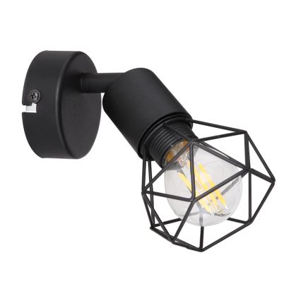 Globo - LED väggspotlight 1xE14/6W/230V svart