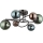 Globo - LED ytmonterad ljuskrona 6xG9/3,5W/230V