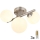 Globo - LED ytmonterad ljuskrona RIHA 3xG9/3,5W/230V matt krom