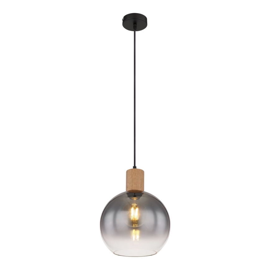 Globo - Ljuskrona med textilsladd 1xE27/40W/230V