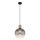 Globo - Ljuskrona med textilsladd 1xE27/40W/230V