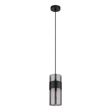 Globo - Ljuskrona med textilsladd 1xE27/60W/230V