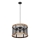 Globo - Ljuskrona med textilsladd 3xE27/40W/230V diameter 40 cm