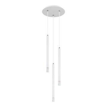 Globo - Ljuskrona med textilsladd 3xG9/4W/230V diameter 24 cm