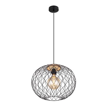 Globo - Ljusskrona med upphängningsrem  1xE27/60W/230V