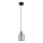 Globo - Pendellampa med kabel 1xE27/25W/230V Ø 12 cm