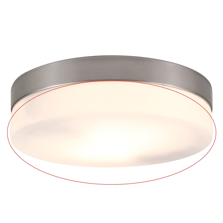 Globo - Reservglas till taklampa OPAL E27, Ø 23,5 cm