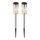 Globo - SET 2x Solcells lampa 10xLED/0,06W/1,2V IP44