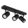 Globo - Spotlight 3xGU10/25W/230V svart