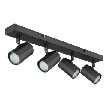 Globo - Spotlight 4xGU10/25W/230V svart