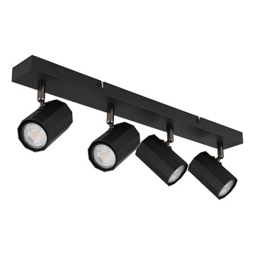 Globo - Spotlight 4xGU10/25W/230V svart