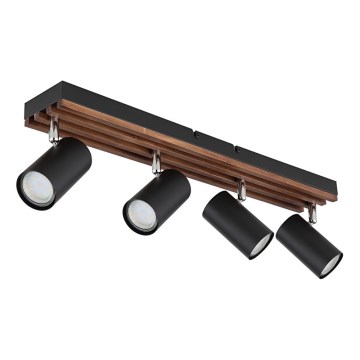 Globo - Spotlight 4xGU10/25W/230V svart