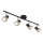 Globo - Spotlight  4xGU10/25W/230V svart/silver