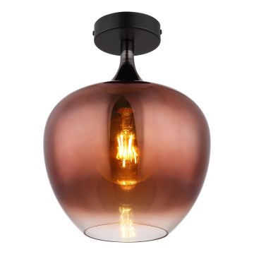 Globo - Taklampa 1xE27/40W/230V koppar
