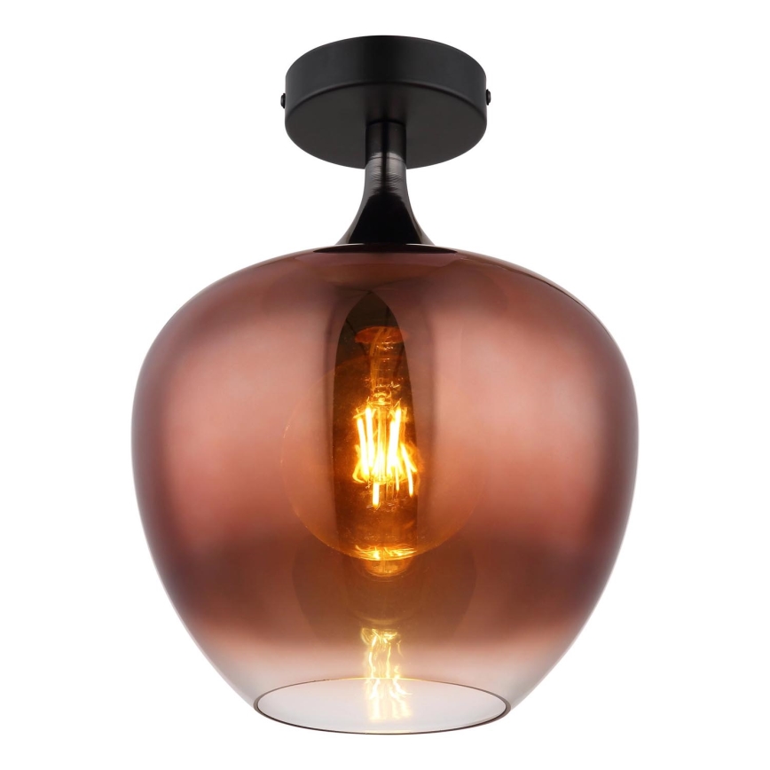 Globo - Taklampa 1xE27/40W/230V koppar