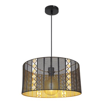 Globo - Taklampa 1xE27/60W/230V guld/svart